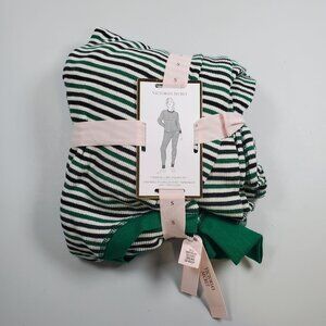 Victoria's Secret Cozy Thermal Cotton Long Sleeve Pajama Set Women Size S NWT